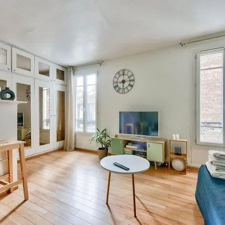 Charmant Studio A 15 Min A Pied De Montmartre *