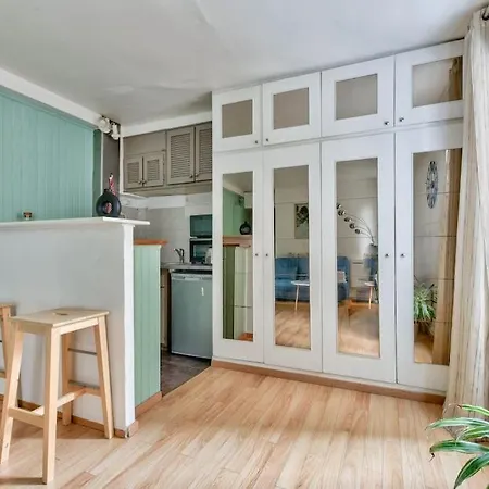 Charmant Studio A 15 Min A Pied De Montmartre Appartamento